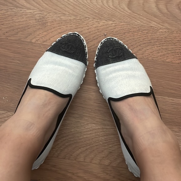 CHANEL Shoes - Chanel Moccasin espadrilles size 36